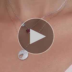 Swarovski Crystal Wishes Heart Pendant Set, Red, Mixed Swarovski Crystal Wishes Heart Pendant Set, Red, Mixed